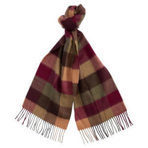 Barbour Large Tattersall Scarf